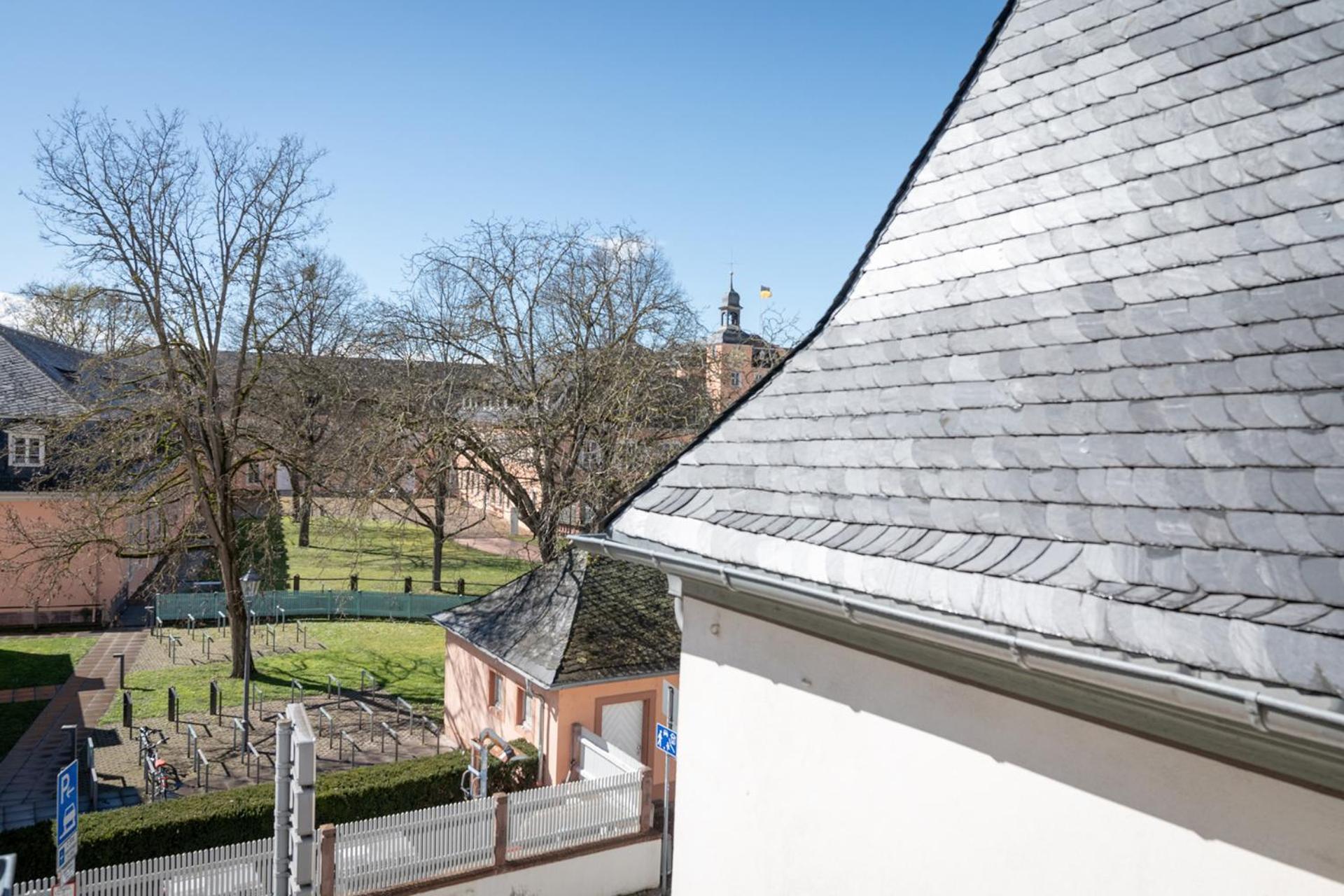 Gaestehaus Am Schloss ชเวทซิงเงน ภายนอก รูปภาพ